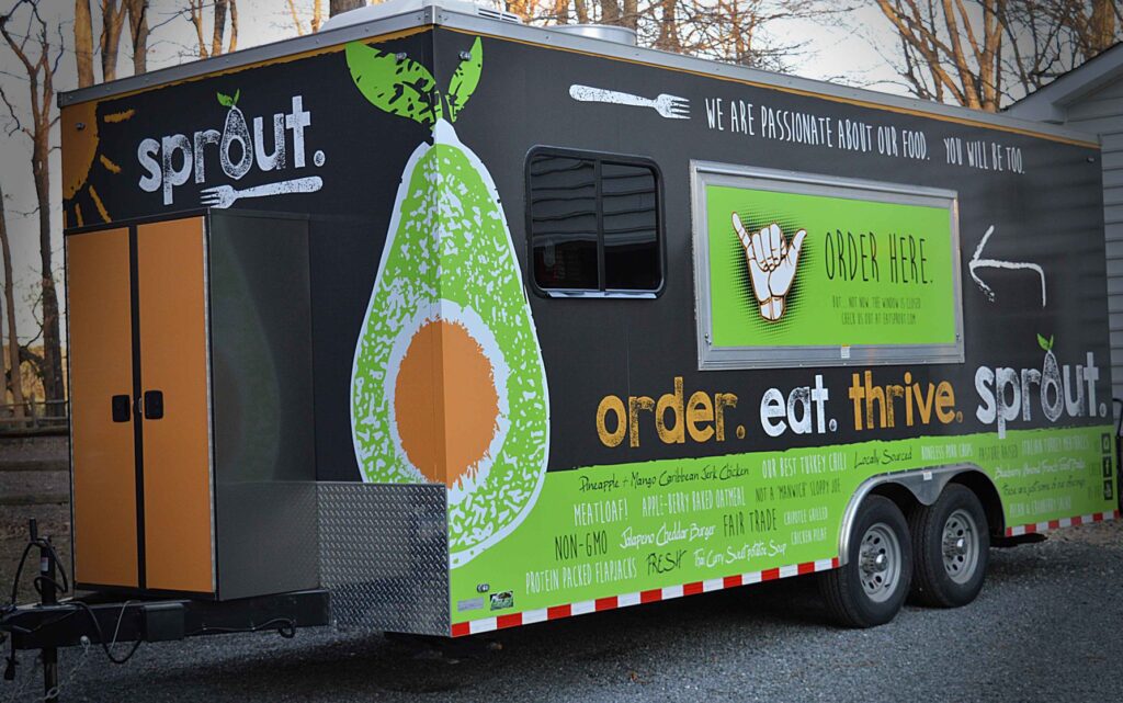 Sprout Trailer Wrap
