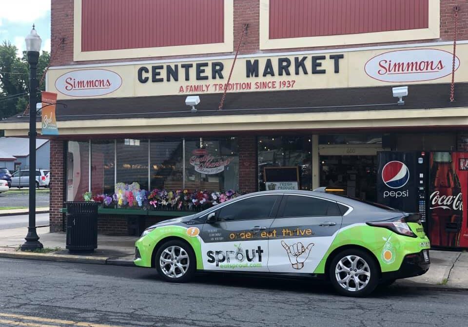 Sprout Car Wrap